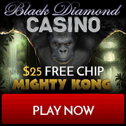 Black Diamond $25 No Deposit Bonus