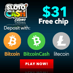 Sloto Cash No Deposit Bonus Coupon Codes